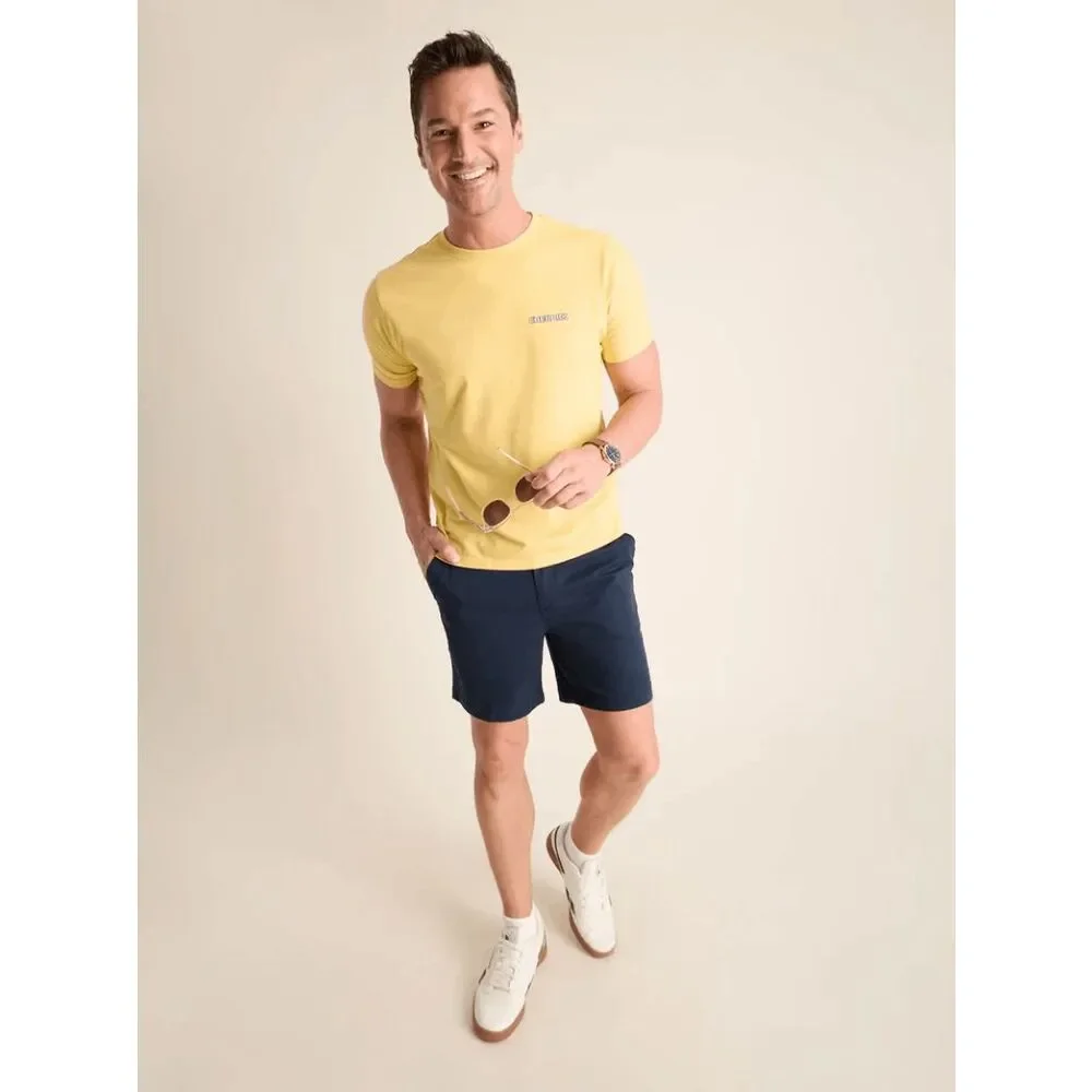 Chubbies NWT Men The Aramadas Navy Blue‎ Stretch Twill Shorts 7